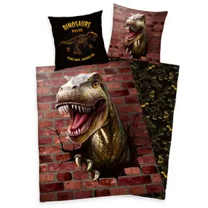 Biancheria da letto Herding Dino 3D image-0