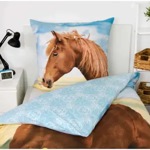 Literie en flanelle de cheval Herding image-2