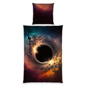 Kids' duvet with holes Herding image-0