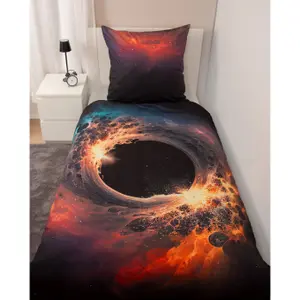 Kids' duvet with holes Herding image-1