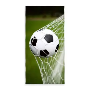 Children's bath towel Herding Football image-0