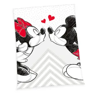 Fleece deken Herding Disney's Mickey & Minnie image-0