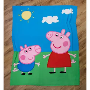 Coperta in pile Herding Peppa Pig image-2