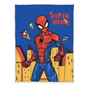 Fleece Blanket Herding Spider-Man couverture polaire Super Hero image-0