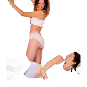 Culotte menstruelle femme Herloop Teen Lila image-5