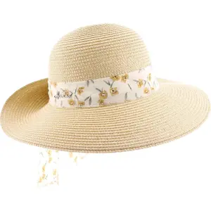 Wide Brim Hat for Women Herman Belgium Carla image-1