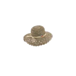 Straw hat woman Herman Belgium Jill