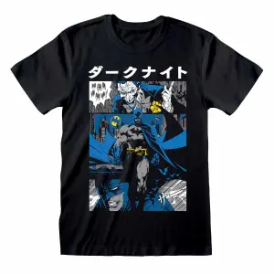 dc comics heroes t-shirt Heroes Inc Batman Manga Cover image-0