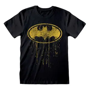 T-Shirt Heroes Inc Batman Dripping Symbol