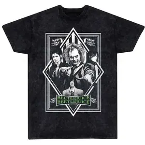 T-shirt Heroes Inc Beetlejuice 2 Poster Snow Wash image-0
