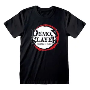 T-shirt Heroes Inc Demon Slayer Kimetsu no Yaiba Logo image-0