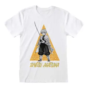 T-shirt Heroes Inc Demon Slayer Zenitsu Tri image-0