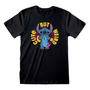 T-shirt Heroes Inc Lilo & Stitch Cute But Weird image-0