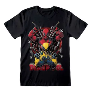 Tričko Heroes Inc Deadpool & Wolverine Weapons image-0