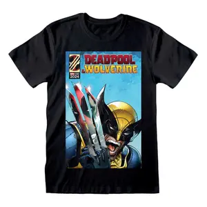T-shirt Heroes Inc Deadpool Wolverine Reflection image-0