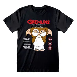 T-shirt Heroes Inc Gremlins The Rules image-0