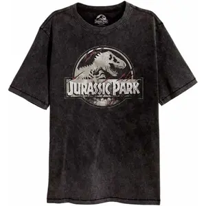 T-shirt Heroes Inc Jurassic Park Scratched Logo image-0