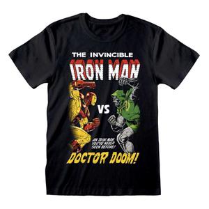 T-Shirt Heroes Inc Marvel Iron Man vs Doom