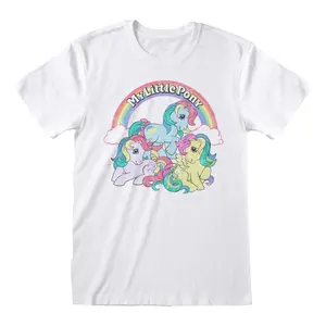 T-Shirt Heroes Inc My Little Pony Vintage Group image-0