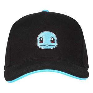 pok03051cabos-gorra-de-beisbol-hip-hop-carapuce-heroes-inc-pokemon-negro-azul-tu