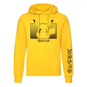 Heroes Inc Pokemon Pikachu Katakana Hoodie image-0