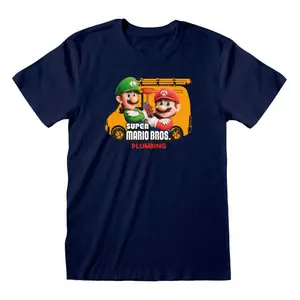 Camiseta Heroes Inc Super Mario Bros Plumbing Fashion image-0