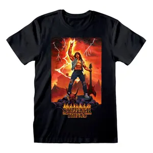 Camiseta Heroes Inc Stranger Things Eddie Rocks image-0