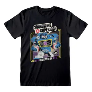 T-shirt Heroes Inc Transformers Soundwave Superior image-0