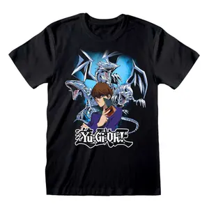 T-shirt Heroes Inc Yu-Gi-Oh! Kaiba Blue Eyes image-0