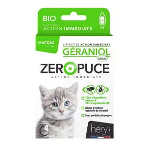 Hygiène der tierärztlichen Behandlung gegen Parasiten Katze Héry image-0