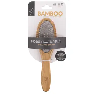Bamboo bead pet brush for dogs and cats Héry