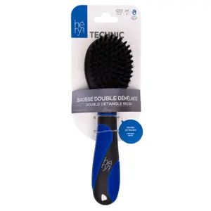 Double detangling brush for dogs and cats Héry image-1