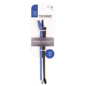 3001103-toothbrush-for-dogs-and-cats-hery-x2-blue-black-white-one-size