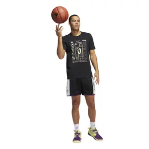 Camisetas de manga corta adidas Dame Knockout image-1