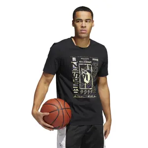 Camisetas de manga corta adidas Dame Knockout image-3