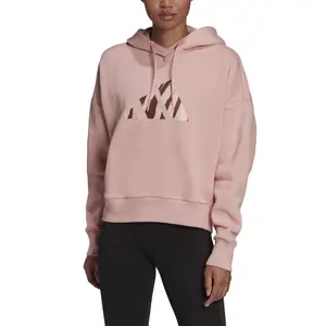 Sweatshirt med huva för kvinnor adidas sportswear future icons feel fierce graphic image-2