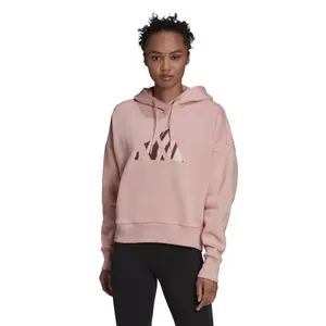 Sweatshirt med huva för kvinnor adidas sportswear future icons feel fierce graphic image-1