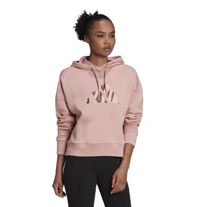 Sweatshirt med huva för kvinnor adidas sportswear future icons feel fierce graphic image-3