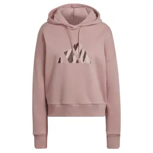 Sweatshirt med huva för kvinnor adidas sportswear future icons feel fierce graphic image-0
