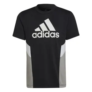 Camiseta para niños adidas D2m Big Logo image-1