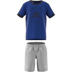 Fato de treino para crianças adidas Logo Essentials Summer Set image-3