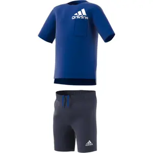 Träningsoverall för barn adidas Badge Of Sport Summer image-0