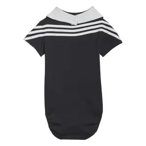 3 stripes bodysuit with baby bib adidas image-2