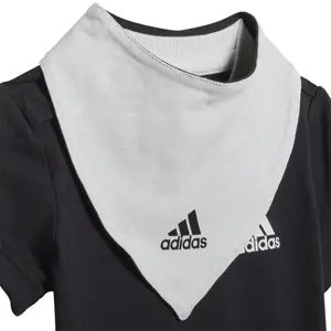 3 stripes bodysuit with baby bib adidas image-5