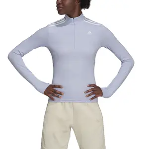 Frauen-T-Shirt adidas Hyperglam Quarter-Zip image-2