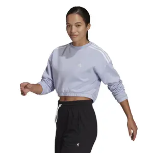 Sweatshirt woman adidas Hyperglam Crop Crew image-2