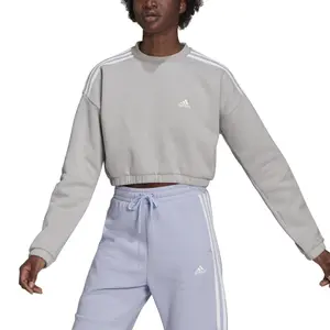 Felpa da donna adidas Hyperglam Crop Crew image-2