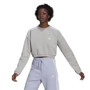 Felpa da donna adidas Hyperglam Crop Crew image-1