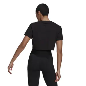 Camiseta de mujer adidas Hyperglam Cropped image-3