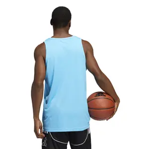 Camiseta de tirantes moteada adidas image-6